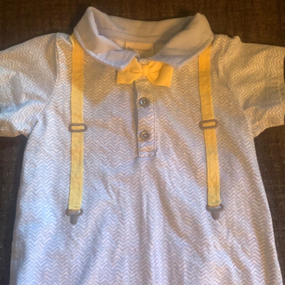 Onesie with bowtie